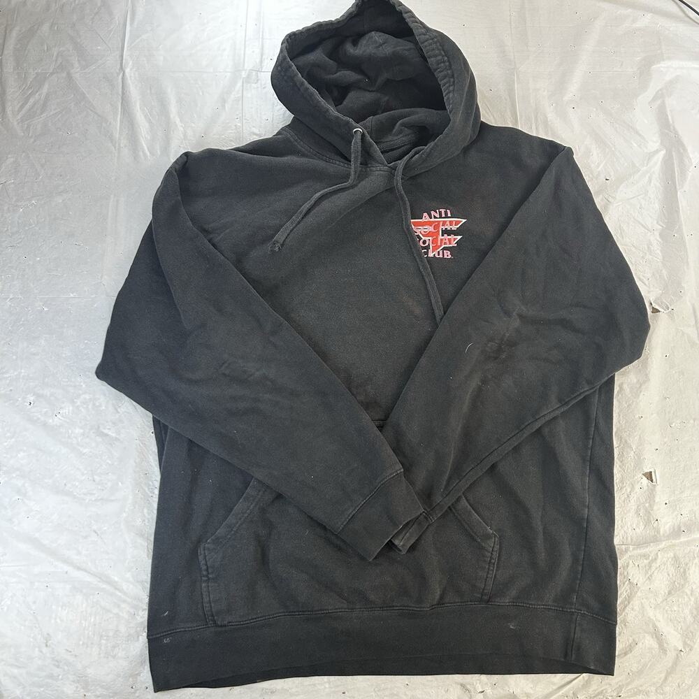 Faze X Anti Social Social Club Black & Red Hoodie XL